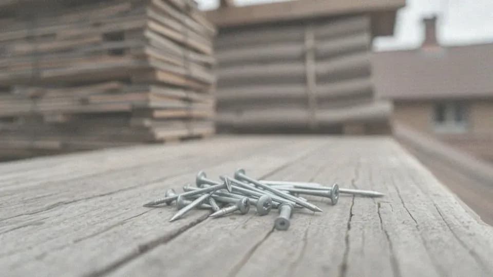 Gwoździe czy wkręty do łat – co wybrać dla trwałej konstrukcji?