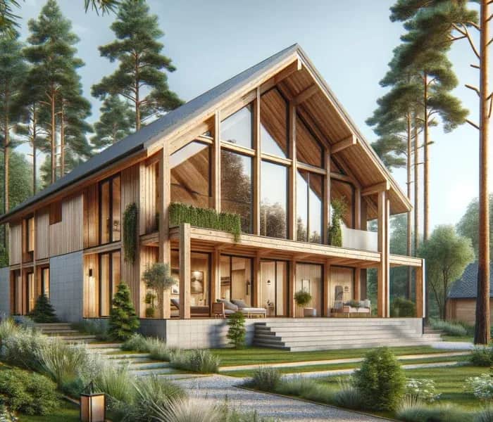 Dom szkieletowy 100m²: Zalety, wady i koszty energooszczędnego budownictwa